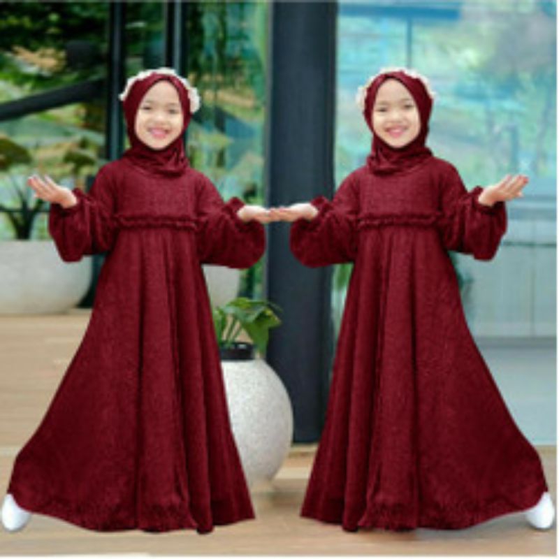 model js gamis anak perempuan kekinian