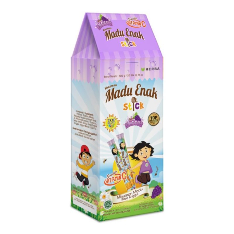 

Madu Enak Stik Anggur 20 pcs