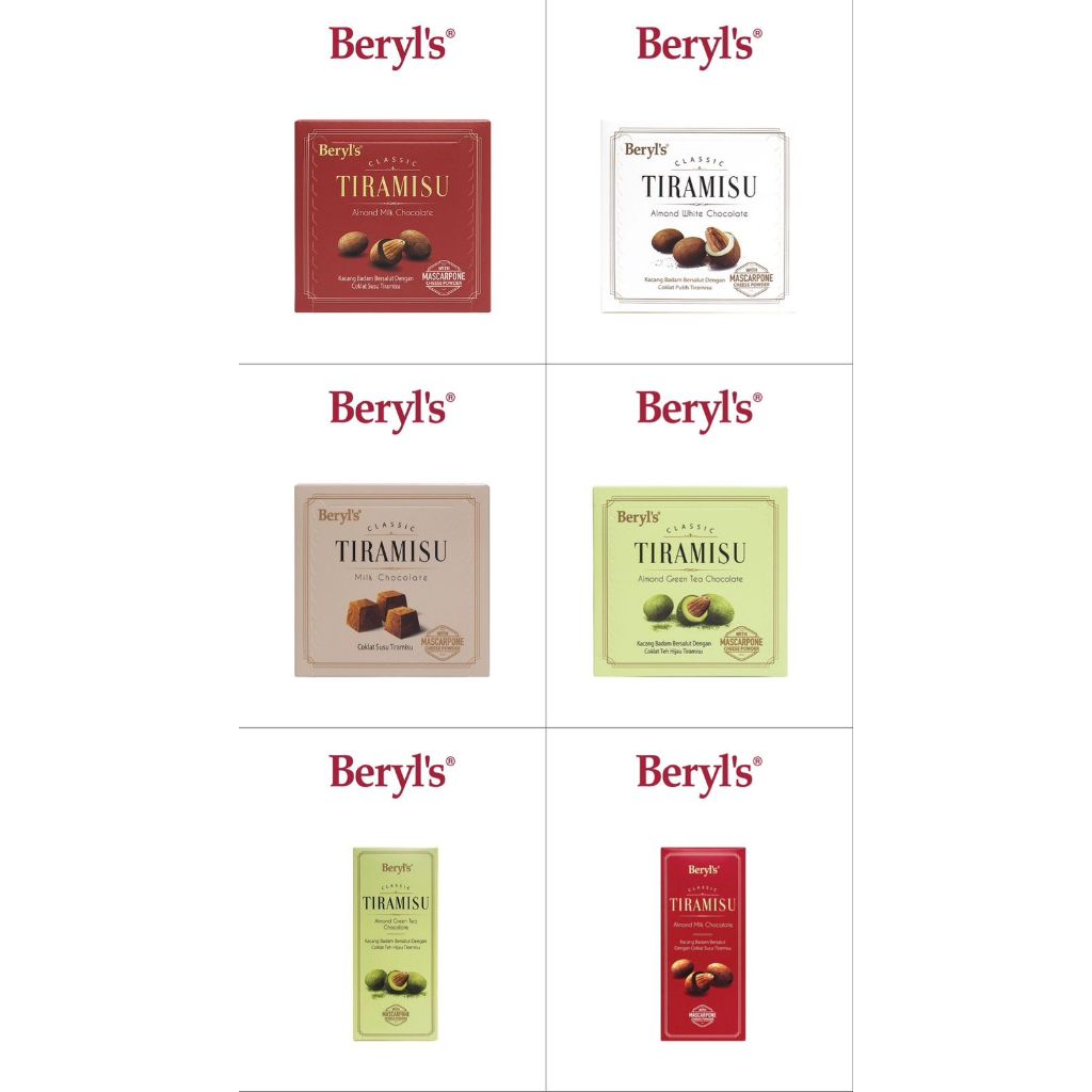 

[READY 1 JANUARI] BERYL'S TIRAMISU CHOCOLATE MALAYSIA 65G,180G,300G