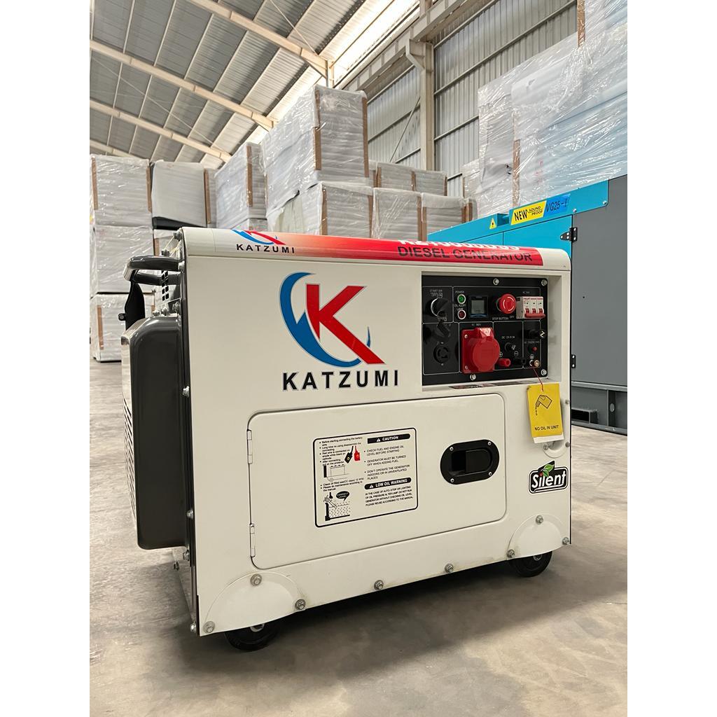 Genset Solar Portabel KATZUMI 7 KVA Genset Silent Type KZ10000US