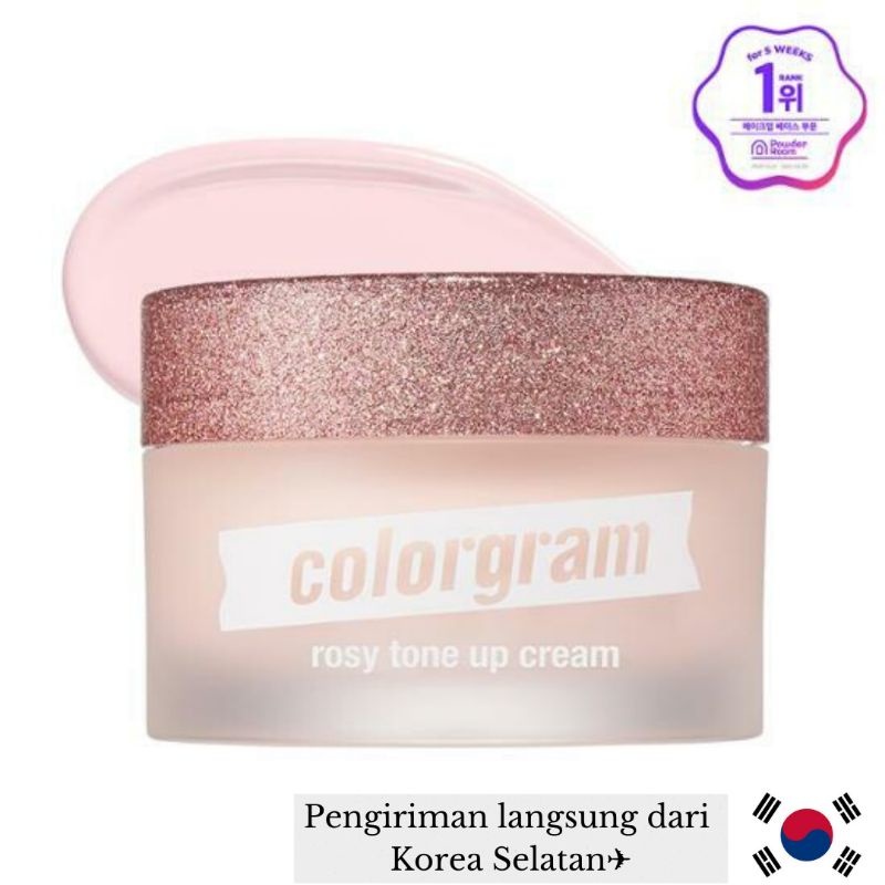 [READY] COLORGRAM Tone up cream makeup base Rosy Tone Up Cream