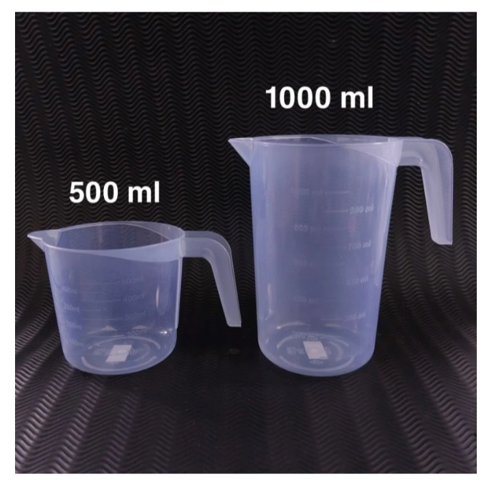 Gelas Takar Ukur Besar 1000 ML / Gelas Ukur Plastik 1000 ml Gelas Takar