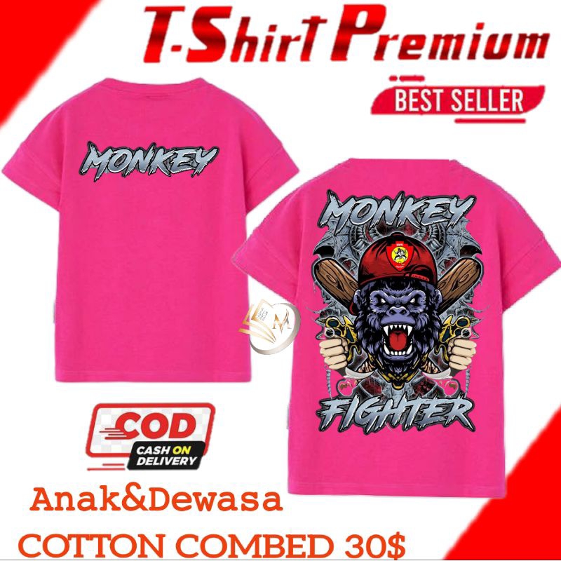 Baju Kaos Custom Sablon 2 Sisi Depan dan Belakang Bebas Request Logo dan Bisa Desain sendiri, AYO YA