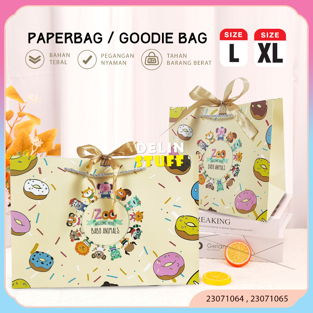 

Goodie Bag Ulang Tahun Anak Paper Bag Ulang Tahun Anak Tas Kado Ultah Animal (23071064 23071065)