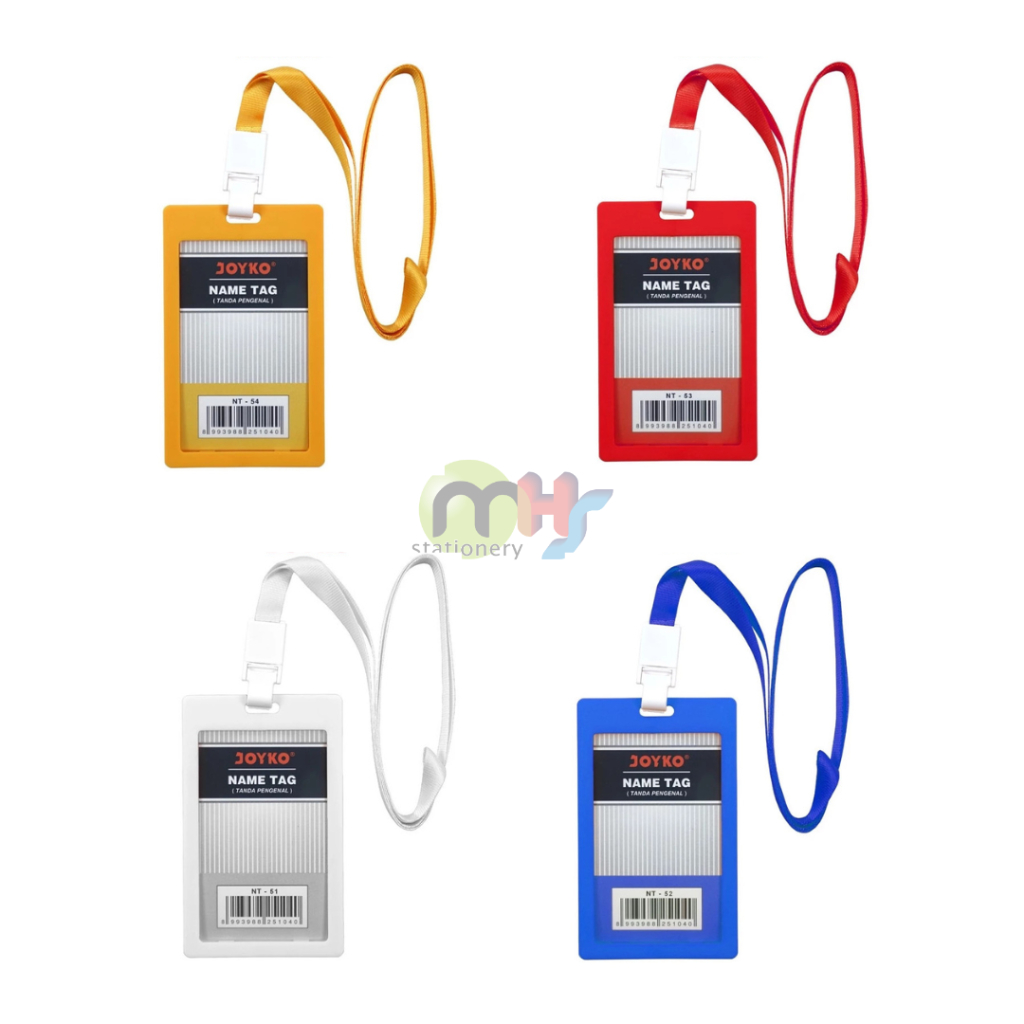 

Name Tag ID CARD Tanda Pengenal Joyko NT-51 NT-52 NT-53 NT-54 Stationery