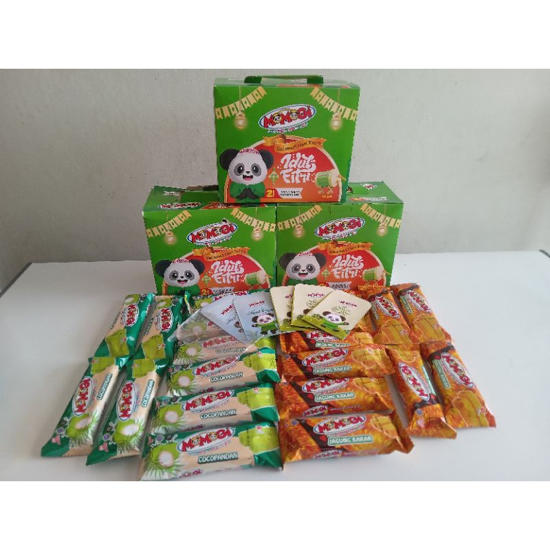 

MOMOGI EXLUSIVE BOK LEBARAN Jagung Bakar+ Choco Pandan