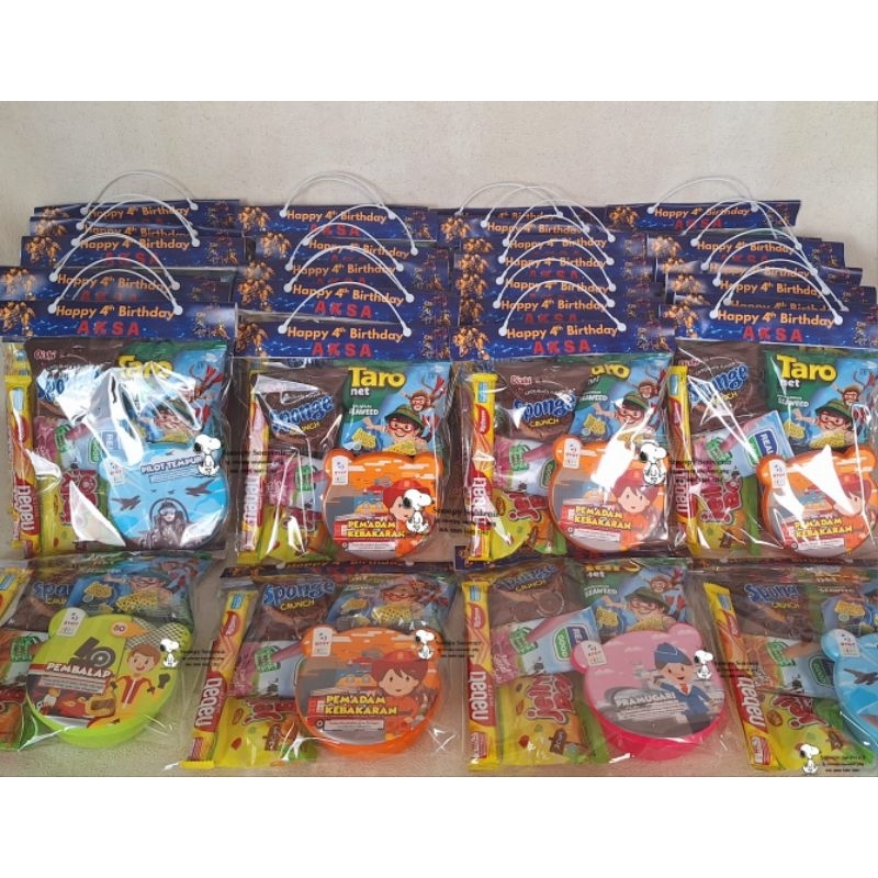 

Snack ulangtahun / goodiebag snack ulangtahun / souvenir snack ulangtahun / paket hemat ulangtahun