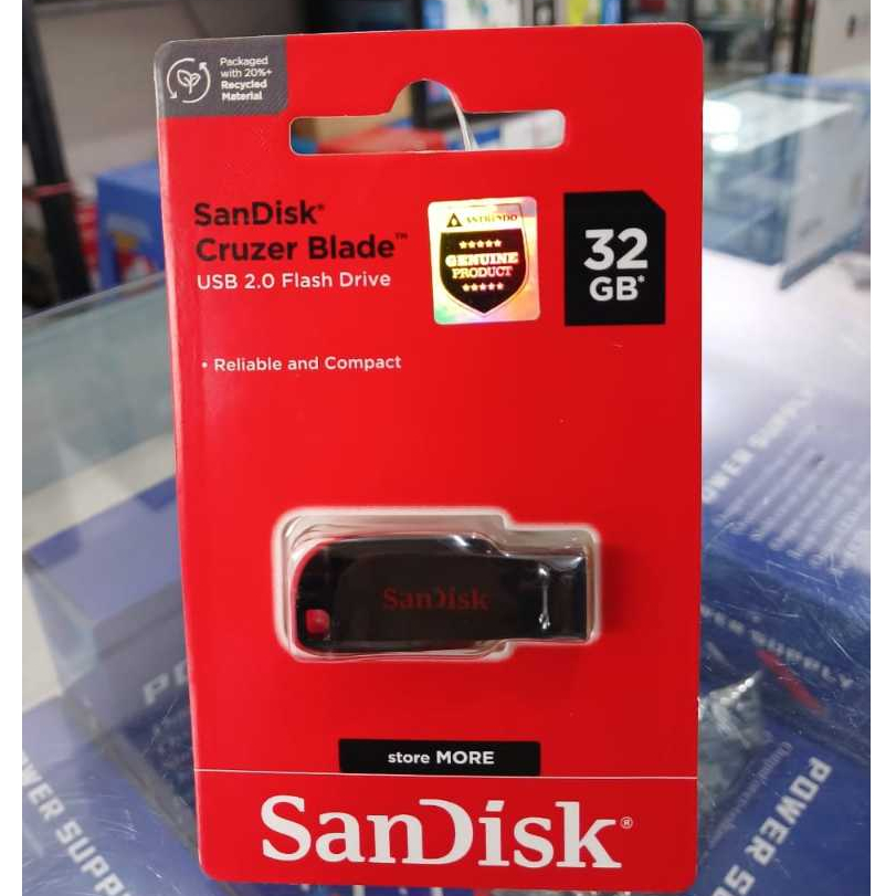 FD SANDISK 32GB USB 2.0 CZ50