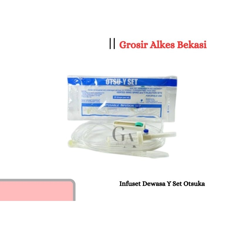 Infuset Dewasa Y-set Otsuka Harga/pcs