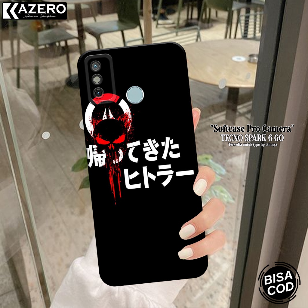 Silikon Tecno Spark 6 Go - Pro Camera - Fashion Case Kartun Case Tecno Spark 6 Go  - Casing Tecno Sp
