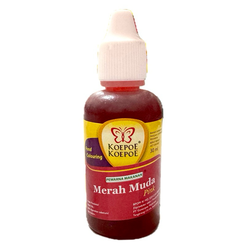 

Koepoe Koepoe Pewarna Makanan Merah Muda 30 ml