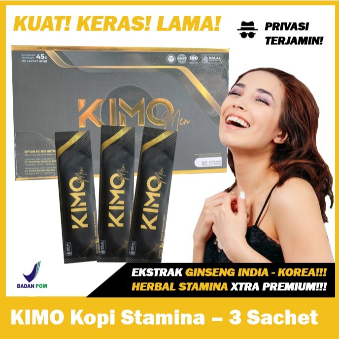 

Kimo Ginseng Herbal 3 Saset