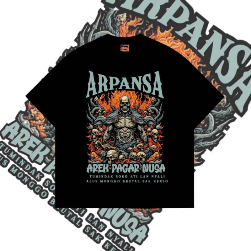 KAOS PAGAR NUSA DISTRO ARPANSA GASMI SILAT METAL IPSI KODE ARPANSA TOSCA