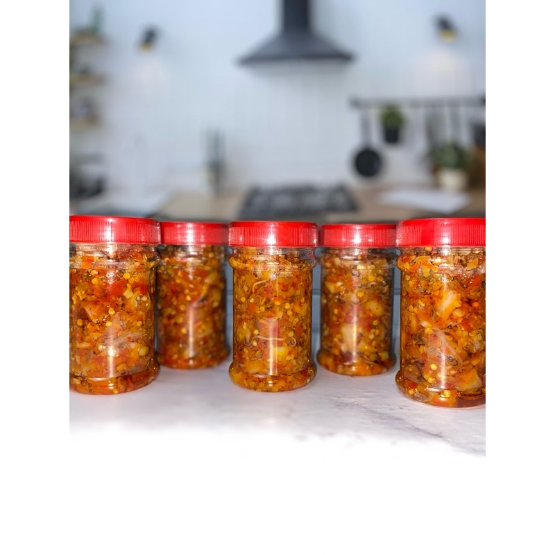 

SAMBAL CUMI 150Gr (TIDAK PAKAI PENGAWET)