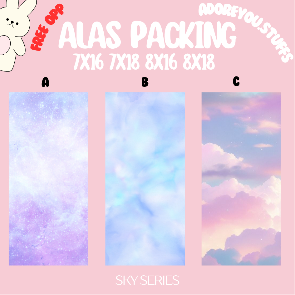 

[SKY SERIES] [ FREE OPP ]ALAS PACKING PERSEGI PANJANG /| ALAS PACKING KALUNG | ALAS PACKING GELANG | CUTE PAPER | KERTAS DUDUKAN | PAPER AKSESORIS | ALAS PACKING | ALAS PACK | ALAS PACKING PITA CRAFT | NAIL ART | FREEBIES