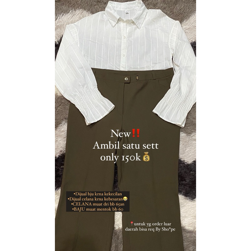 Set Celana dan atasan