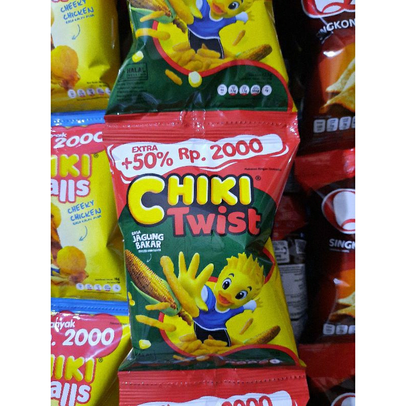 

Chiki Twist Jagung Bakar 1 Renceng