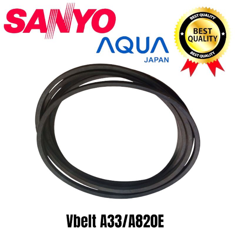FANBELT VBELT MESIN CUCI AQUA QW881XT A820-E / A33 MESIN CUCI AQUA 2 TABUNG