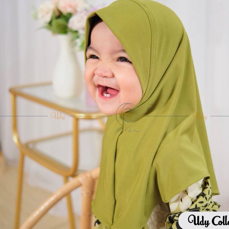 Hijab instan anak-bergo Clarisa-hijab instan anak