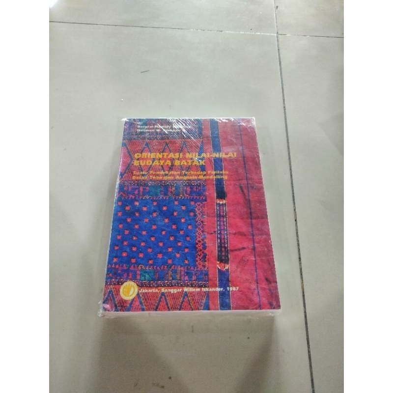 buku orientasi nilai nilai budaya batak oleh basyral hamidy Harahap