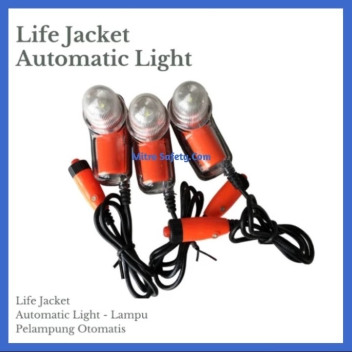 Lampu Life Jaket Otomatis / Life Jaket Automatic Light