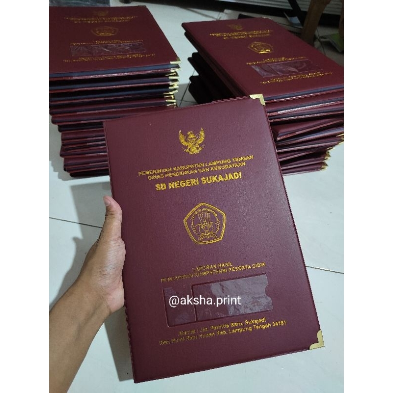 

Sampul Raport Tk, Sd, Smp, sma, dll