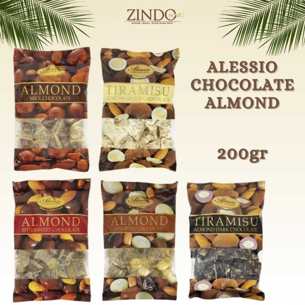 

ALLESIO CHOCOLATE ALMOND 250GR ALL VARIANT / COKLAT ALMOND MALAYSIA