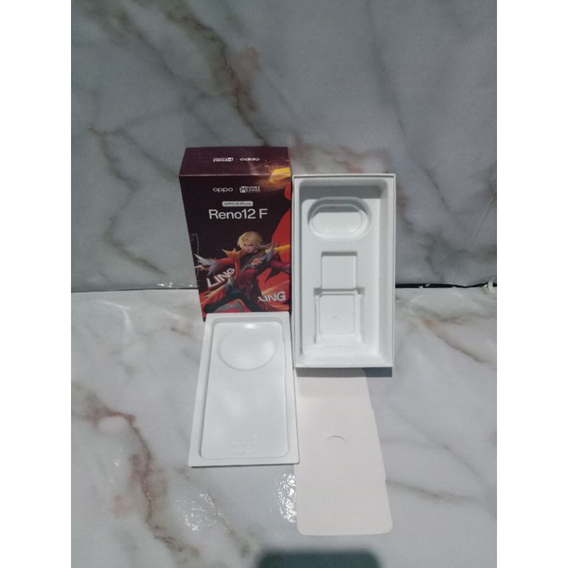 BOX HP OPPO RENO12 F BOX ASLI ORIGINAL