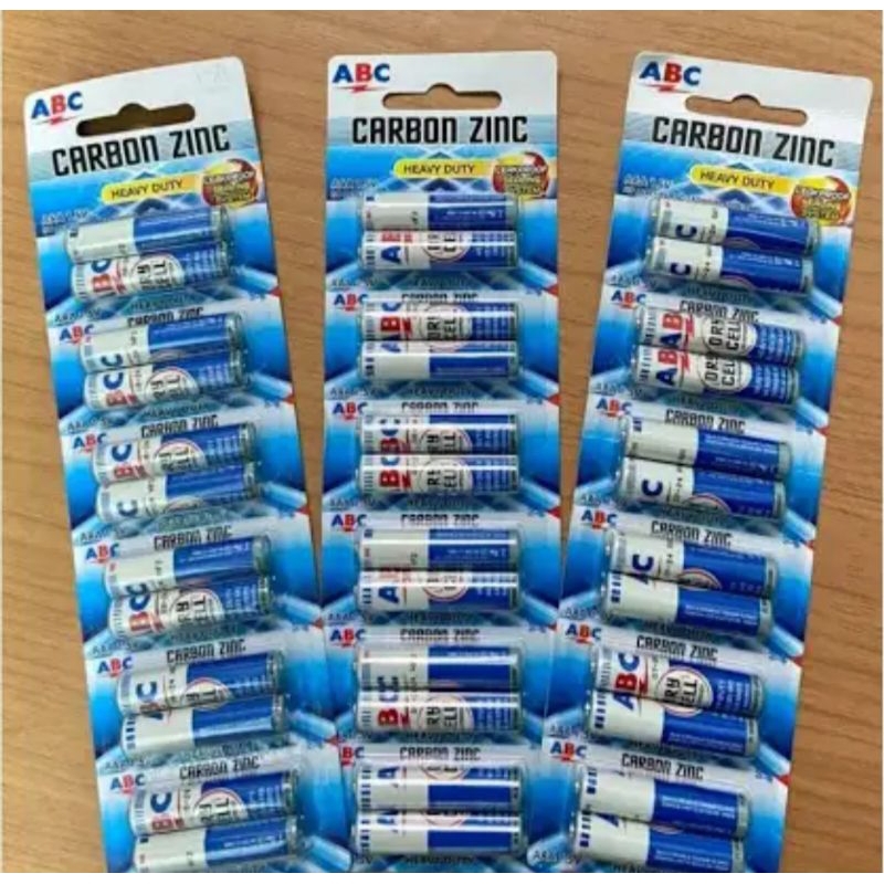 BATERAI ABC BIRU Kecil (AAA) 1.5V DRYCELL/BATU BATERAI AAA