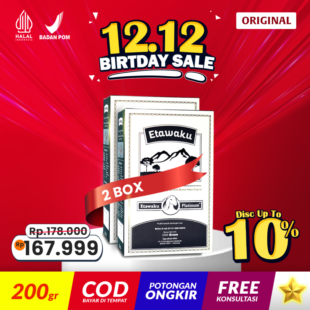 

Susu Pernafasan ETAWAKU Obat Jamu Herbal Alami Paket Sembuh 2 Box Atasi Batuk Kronis ASLI