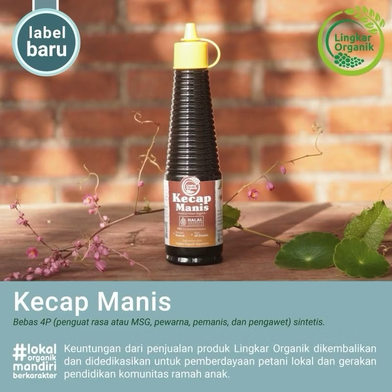 

Kecap Manis Lingkar organik 150ml