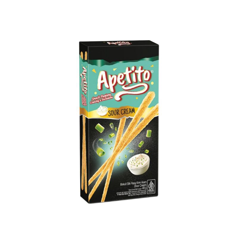 

Apetito Biskuit Stik 48gr Sour Cream / Pizza