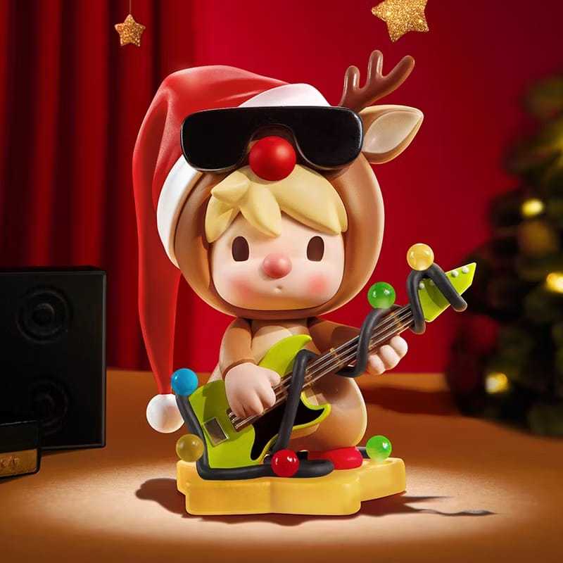 Ready Stok PopMart Christmas Sweet Bean Rock Reindeer Figure