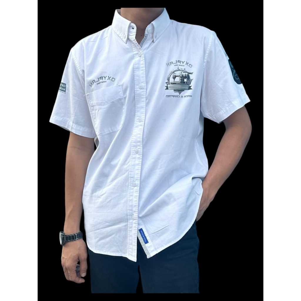 OXYPLAN.KEMEJA PENDEK SABLON 3 DIMENSI