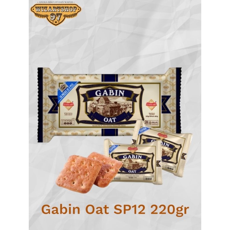 

AIM Biskuit Anekabis Gabin Oat SP12 220gr/10 pack