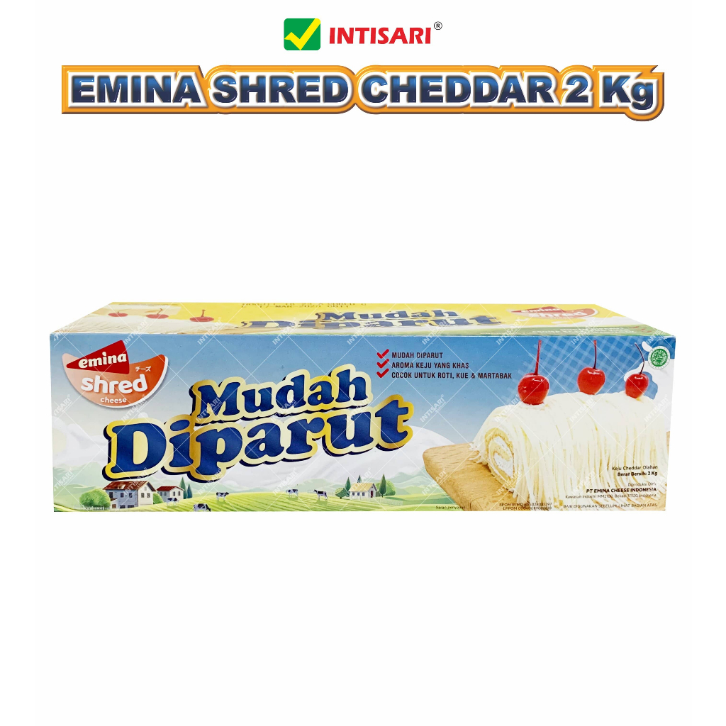 

EMINA SHRED CHEESE CHEDDAR 2 KG