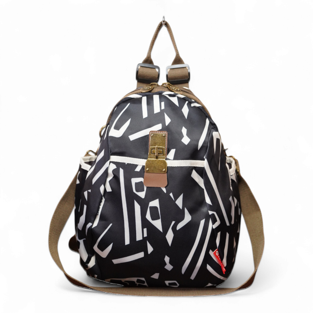 AOLONG Ayara 5037 # Tas Ransel Wanita Backpack Sekolah Cewek Bahan Parasut Muat Buku Tulis Hp RS.200