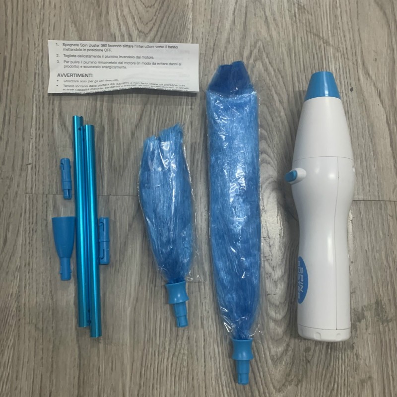 Kemoceng Elektrik Pembersih Debu Wireless USB Rechargable Alat Pembersih Rumah Kemoceng Bulu