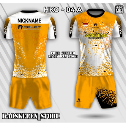 Jersey setelan badminton baju bulutangkis indonesia kaos badminton hongkong open 2024