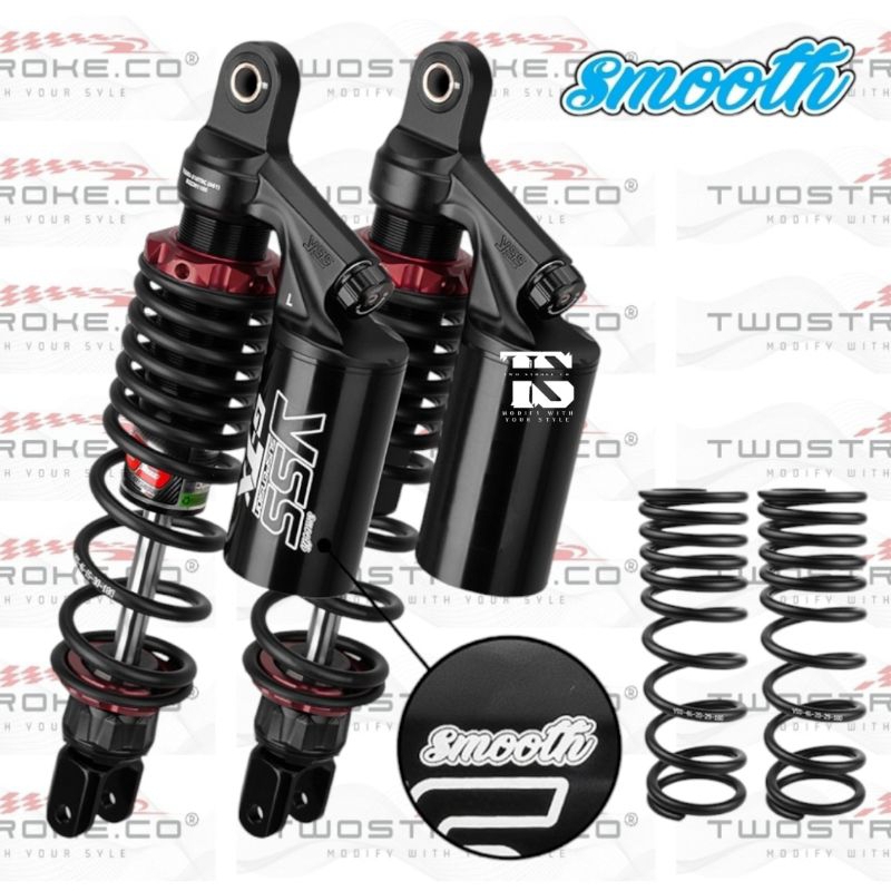 Shock YSS GTX Yamaha All New Nmax // Shock YSS GTX Nmax New Black Original By YSS Suspension