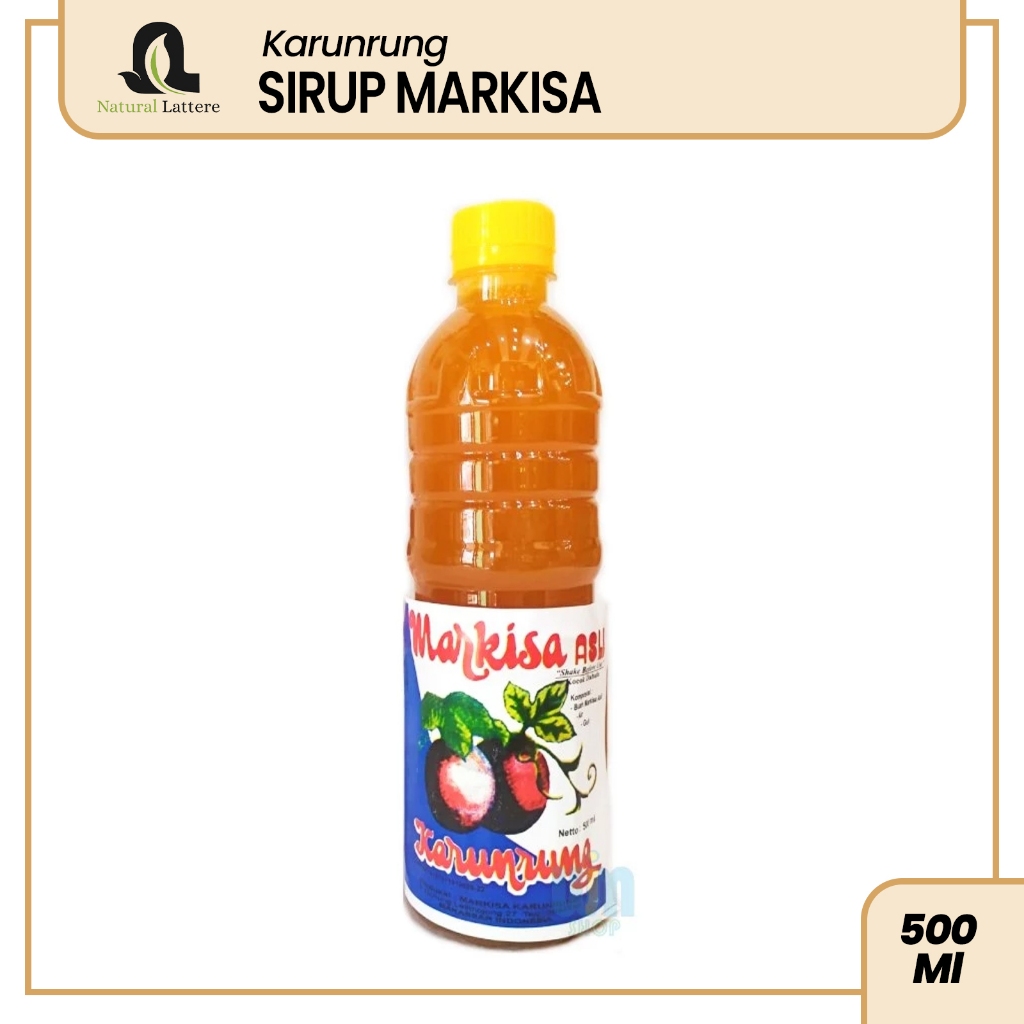 

Sirup Markisa Karunrung khas Sulawesi 500 ml