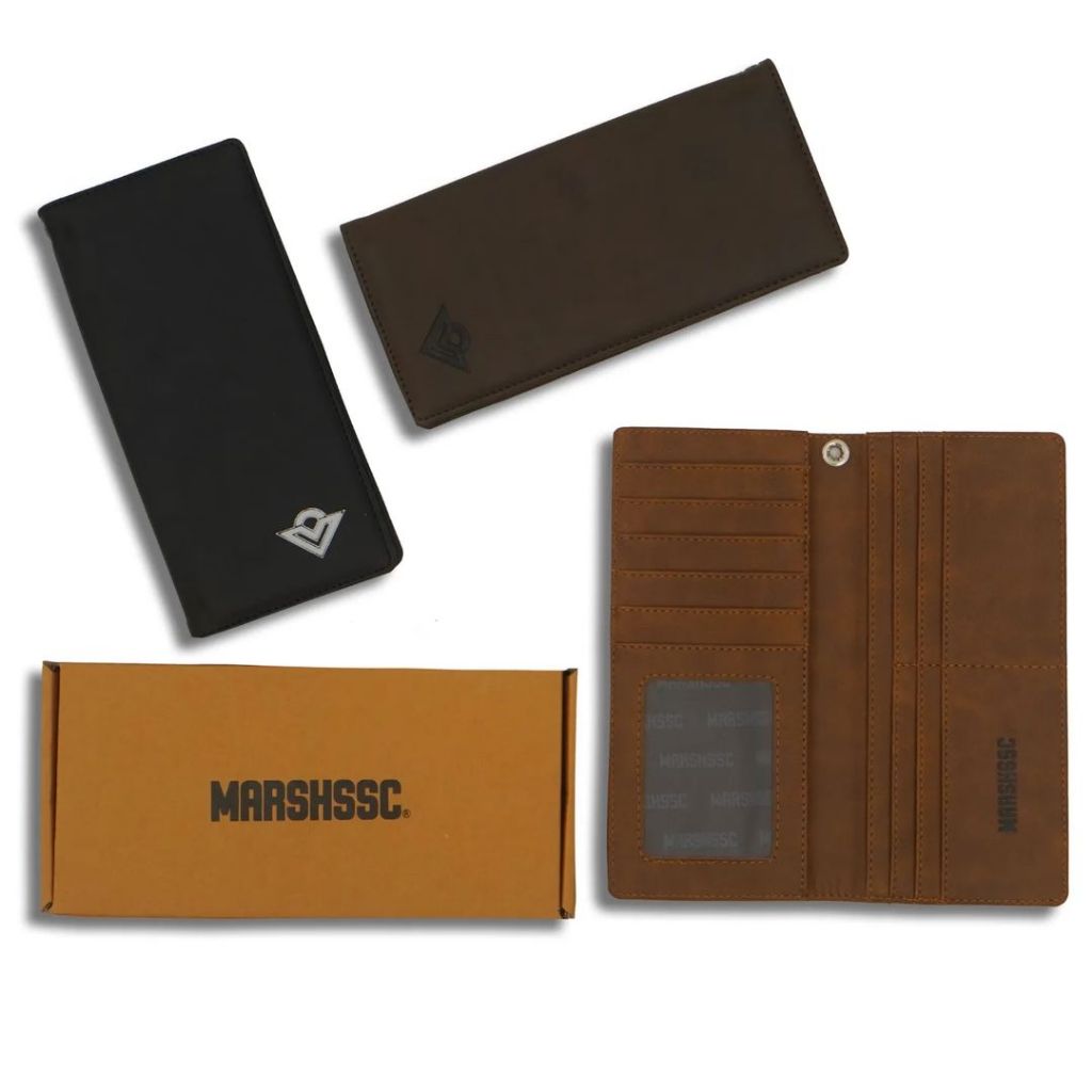 DOMPET PANJANG PRIA "DOMPET MARSHSSC" BAHAN KULIT SINTETIS PRIA DISTRO