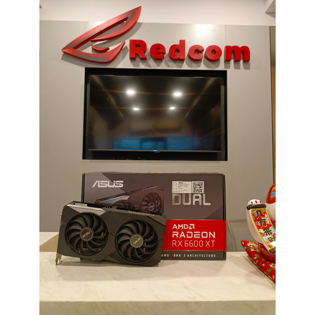 VGA AMD ASUS RADEON RX 6600XT / RX 6600 XT 8GB OC DUAL - 2ND