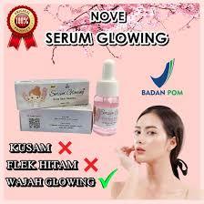 NOVE SERUM GLOWING BPOM 10ml - SERUM WAJAH GLOW CERAH MANJUR GLOWING ORIGINAL