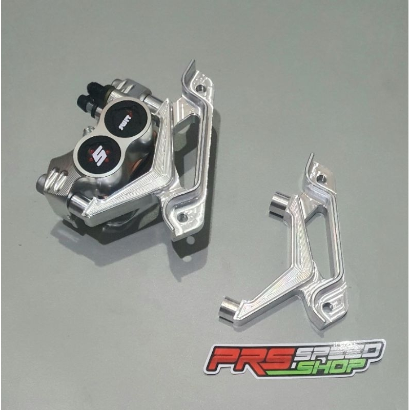 braket kaliper formula 4p 260 supra125 karisma supra 125 wave 260mm breket