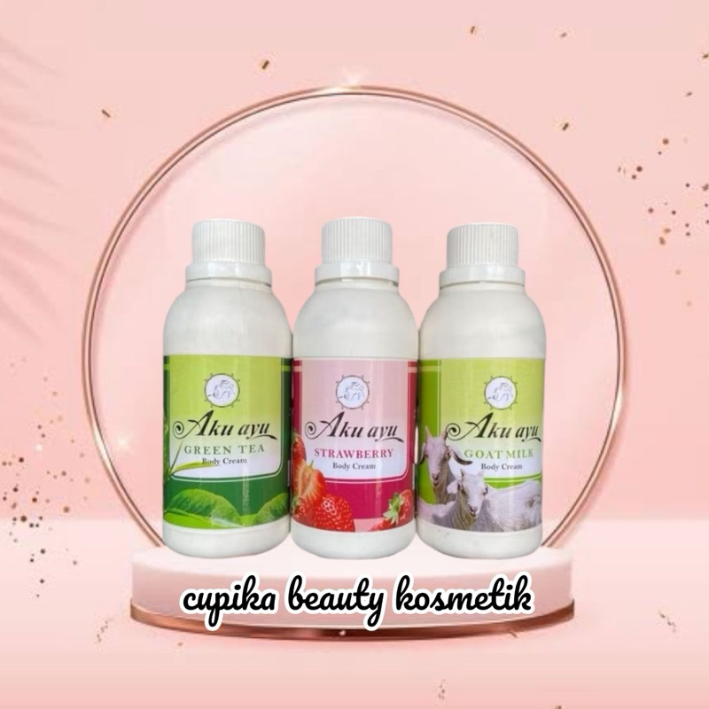 ue,pz} AKU AYU body cream 250 ml - glowing maximal