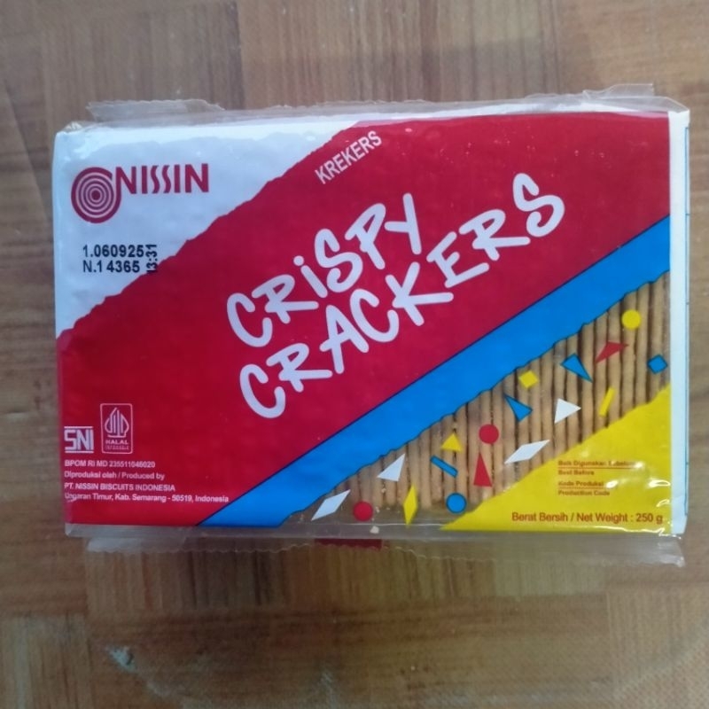 

Nissin Crispy Crackers.