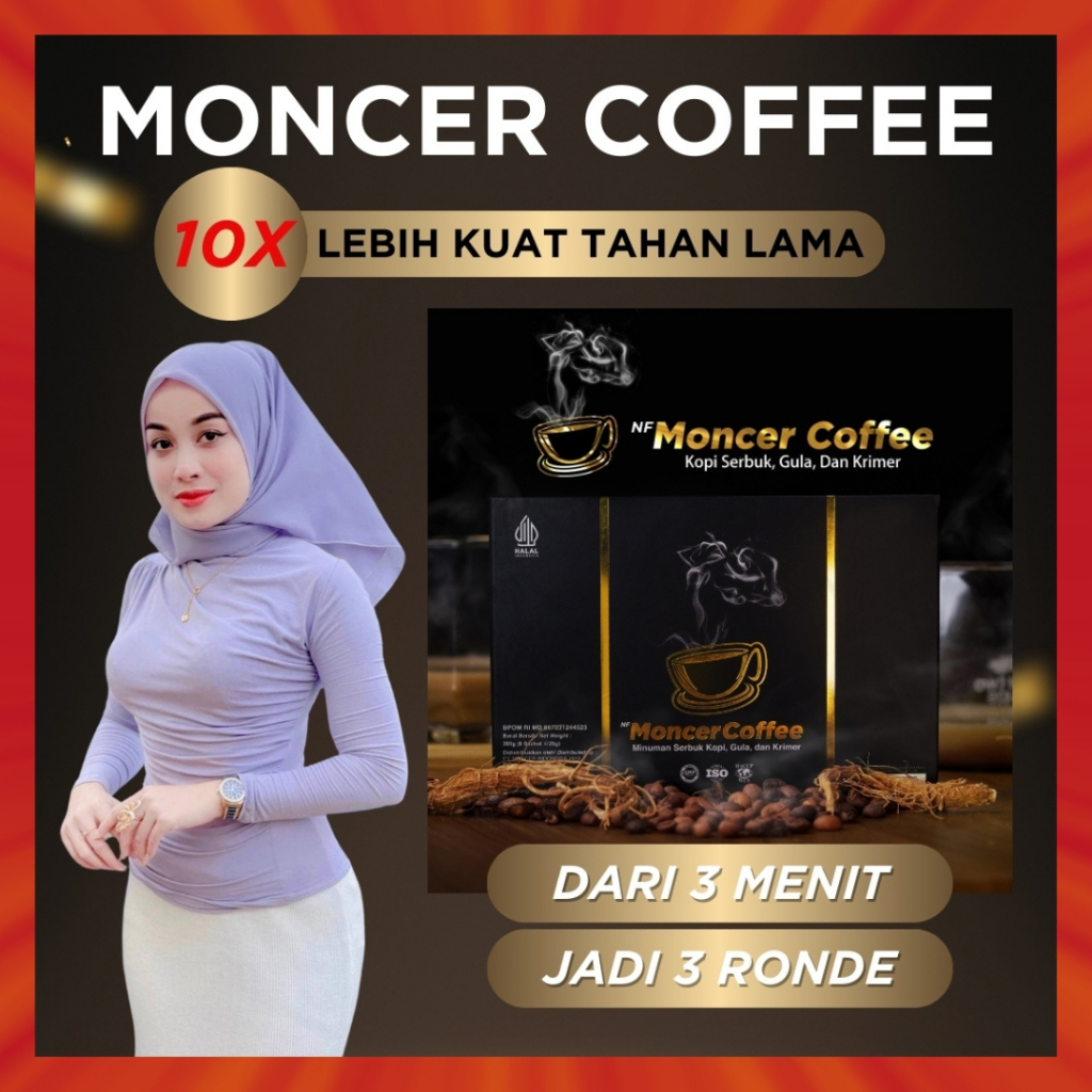 

Monceer Coffee Original Kopi Mocer Obat Kuat Peningkat Stamina Pria Tahan Lama Di Ranjang Tanpa Efek