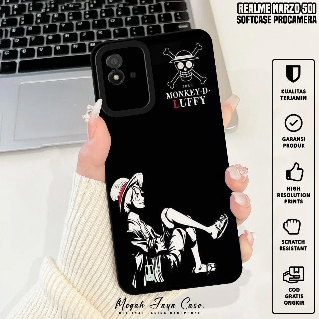 Softcase Hp Realme Narzo 50i - Case Realme Narzo 50i Motif OP - Silikon Hp Realme Narzo 50i - Kondom