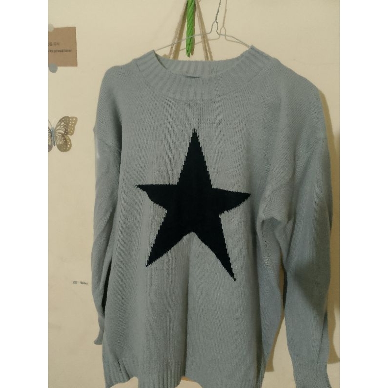 PRELOVELYNA – STARLA KNITWEAR SWEATER RAJUT WANITA KOREA